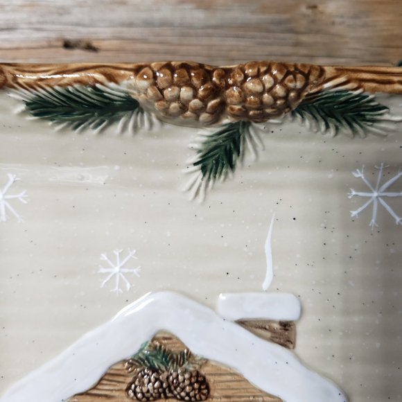 St. Nicholas Square Salad Plate - Heartland Pattern 9 3/8" - Holiday Dining - Picture 2 of 7